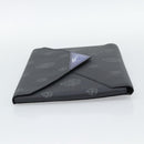 Berluti Clutch Bag PVC Black Silver Auth BA13162-4