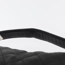 Gianni Versace Handtasche Leder Schwarz Gold Auth BA13163-8
