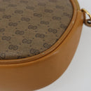 GUCCI Micro GG Supreme Umhängetasche PVC Beige Gold Auth BA13164-14