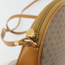 GUCCI Micro GG Supreme Umhängetasche PVC Beige Gold Auth BA13164-10
