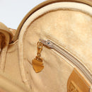 GUCCI Micro GG Supreme Umhängetasche PVC Beige Gold Auth BA13164-21
