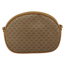 GUCCI Micro GG Supreme Umhängetasche PVC Beige Gold Auth BA13164-2