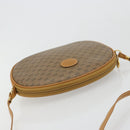 GUCCI Micro GG Supreme Umhängetasche PVC Beige Gold Auth BA13164-6