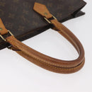 LOUIS VUITTON Monogram Sac Plat Hand Bag M51140 LV Auth BA13167-7