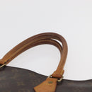 LOUIS VUITTON Monogram Sac Plat Hand Bag M51140 LV Auth BA13167-8