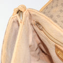 GUCCI Micro GG Supreme Schoudertas PVC Beige Goud Auth BA13169-20