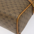 GUCCI Micro GG Supreme Shoulder Bag PVC Beige Gold 007 113 0014 Auth BA1317-12