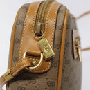 GUCCI Micro GG Supreme Shoulder Bag PVC Beige Gold 007 113 0014 Auth BA1317-14