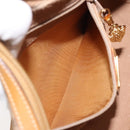 GUCCI Micro GG Supreme Shoulder Bag PVC Beige Gold 007 113 0014 Auth BA1317-19