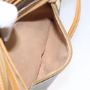 GUCCI Micro GG Supreme Shoulder Bag PVC Beige Gold 007 113 0014 Auth BA1317-20