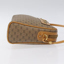 GUCCI Micro GG Supreme Shoulder Bag PVC Beige Gold 007 113 0014 Auth BA1317-4