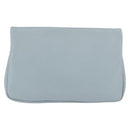 Jimmy Choo Clutch Bag Leather Light Blue Gold Auth BA13172-2