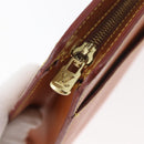 LOUIS VUITTON Epi Pochette Homme Clutch Bag Brown Zipangu M52528 Auth BA13179-12