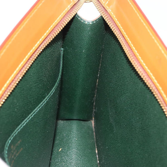 LOUIS VUITTON Epi Pochette Homme Clutch Bag Brown Zipangu M52528 Auth BA13179