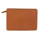 LOUIS VUITTON Epi Pochette Homme Clutch Bag Brown Zipangu M52528 Auth BA13179-3