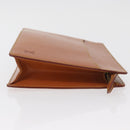 LOUIS VUITTON Epi Pochette Homme Clutch Bag Brown Zipangu M52528 Auth BA13179-4