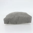 Stella MacCartney Chain Falabella Bag polyester 2way Gray 234387 Auth BA13183-5