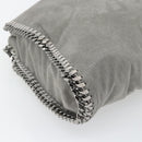 Stella MacCartney Chain Falabella Bag polyester 2way Gray 234387 Auth BA13183-16