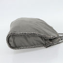 Stella MacCartney Chain Falabella Bag polyester 2way Gray 234387 Auth BA13183-4