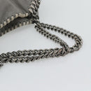 Stella MacCartney Chain Falabella Bag polyester 2way Gray 234387 Auth BA13183-7