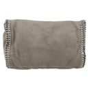 Stella MacCartney Chain Falabella Bag polyester Gray Silver Auth BA13184-2