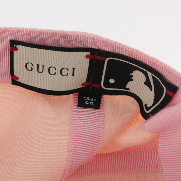 GUCCI Baseballpet Katoen Roze Origineel BA13186A