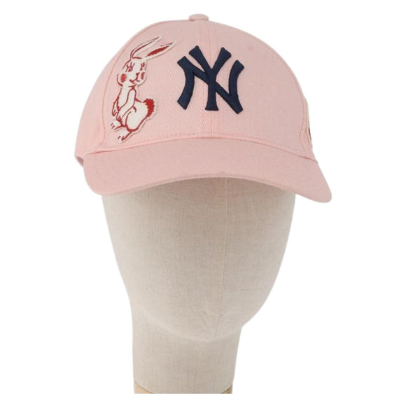 GUCCI Baseballpet Katoen Roze Origineel BA13186A