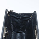 Salvatore Ferragamo Gancini Chain Bag Roestvrij staal Zilver Auth BA13202V-18