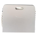 Salvatore Ferragamo Gancini Chain Bag Roestvrij staal Zilver Auth BA13202V-2
