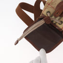 Burberry Nova Check Rucksack PVC Beige Gold Auth BA13204-18