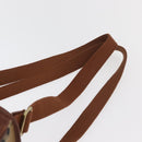 Burberry Nova Check Rucksack PVC Beige Gold Auth BA13204-8