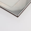 CARTIER Photo Stand Wood Silver Auth BA13210V-10
