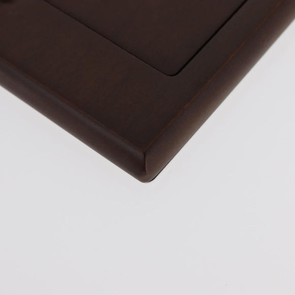 CARTIER Photo Stand Wood Silver Auth BA13210V