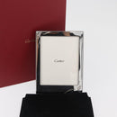 CARTIER Photo Stand Wood Silver Auth BA13210V-16