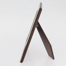 CARTIER Photo Stand Wood Silver Auth BA13210V-4