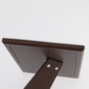 CARTIER Photo Stand Wood Silver Auth BA13210V-6