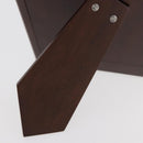 CARTIER Photo Stand Wood Silver Auth BA13210V-7