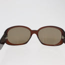 CHANEL Zonnebril plastic Bruin CC Auth BA13212-3