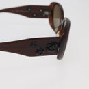 CHANEL Zonnebril plastic Bruin CC Auth BA13212-9