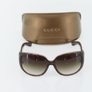 GUCCI Sunglasses plastic Brown Auth BA13215-13