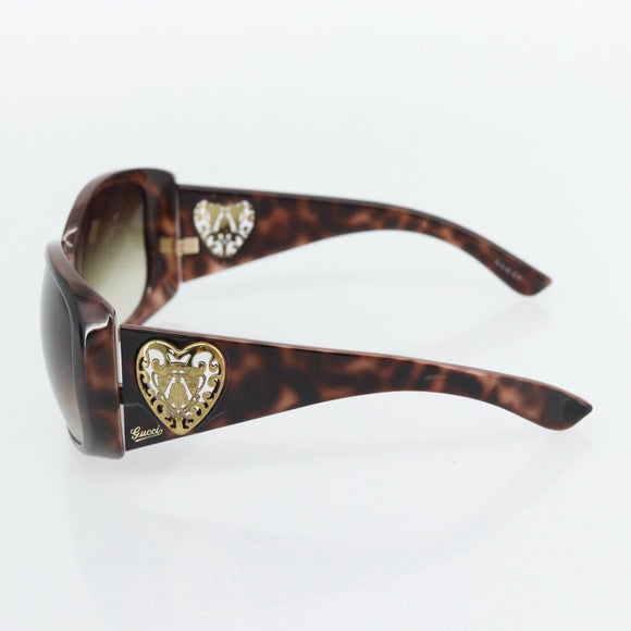GUCCI Sunglasses plastic Brown Auth BA13215
