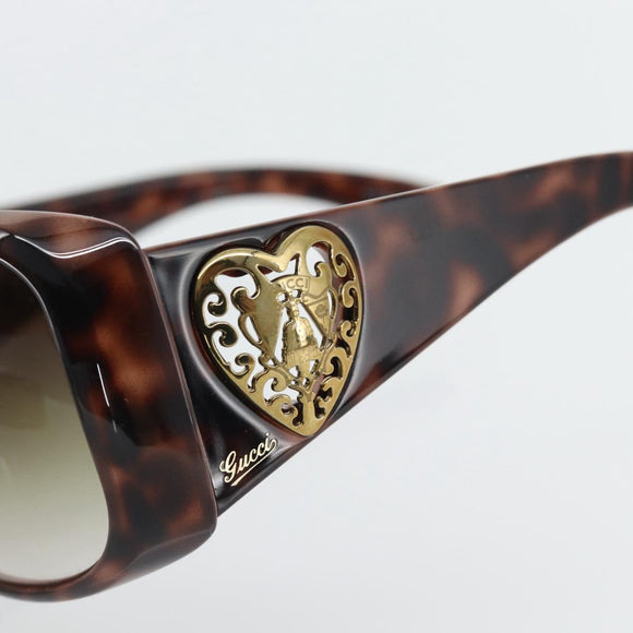GUCCI Sunglasses plastic Brown Auth BA13215