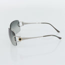 BVLGARI Sunglasses metal Silver Auth BA13217-6