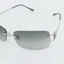 BVLGARI Sunglasses metal Silver Auth BA13217-9