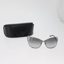 BVLGARI Sunglasses Metal Black Silver Auth BA13219-12