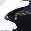 LOUIS VUITTON Epi Jeune Fille MM Shoulder Bag Red M52157 LV Auth BA1322-23