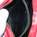 LOUIS VUITTON Epi Jeune Fille MM Shoulder Bag Red M52157 LV Auth BA1322-10