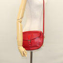 LOUIS VUITTON Epi Jeune Fille MM Shoulder Bag Red M52157 LV Auth BA1322-24