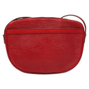 LOUIS VUITTON Epi Jeune Fille MM Shoulder Bag Red M52157 LV Auth BA1322-2