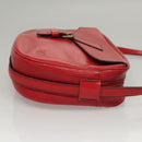 LOUIS VUITTON Epi Jeune Fille MM Shoulder Bag Red M52157 LV Auth BA1322-3